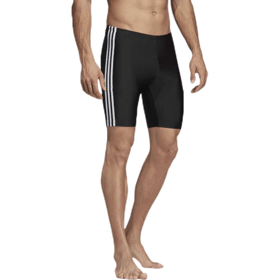 Fitness 3 Stripes Swim Jammer Black / White - Bild 4