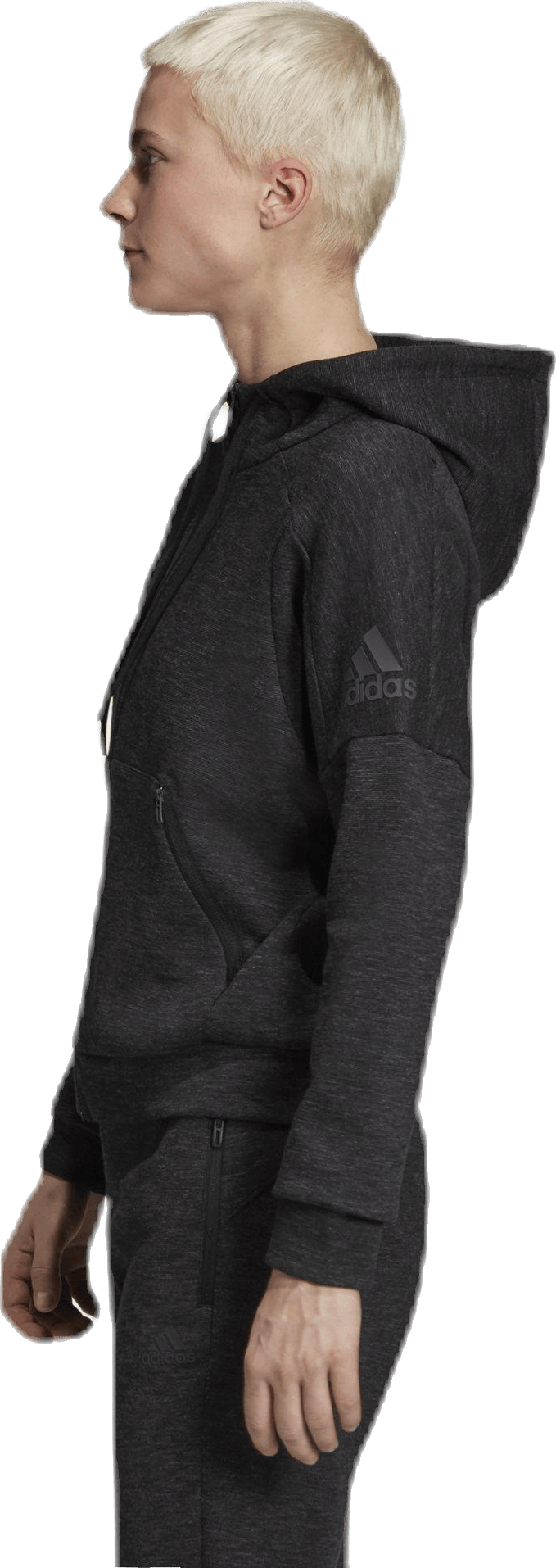 ID Melang Hood Black - Bild 2