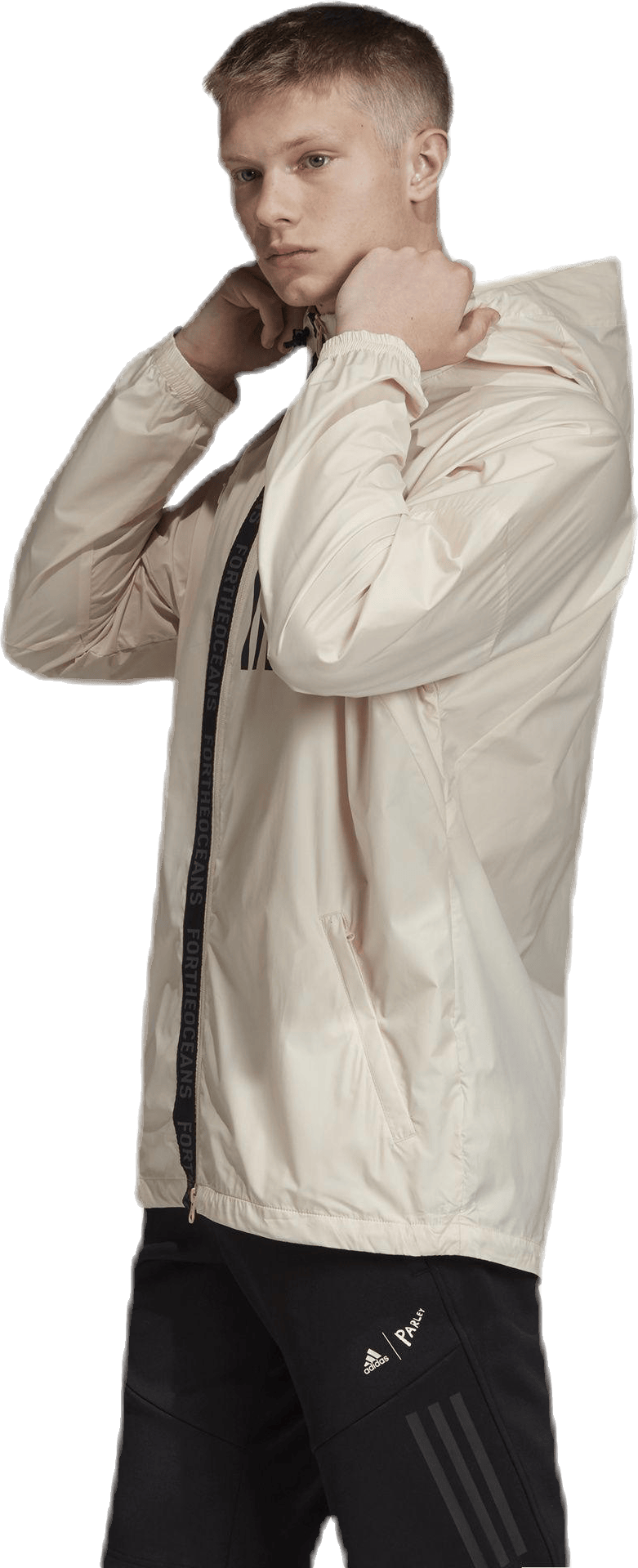 Wind Jacket Parley White - Bild 2