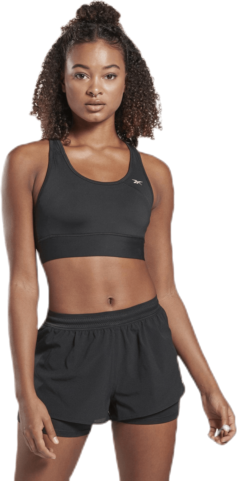 Running Essential Bra Black, Female, Odevy, Športová podprsenka, Beží, Čierna, XL