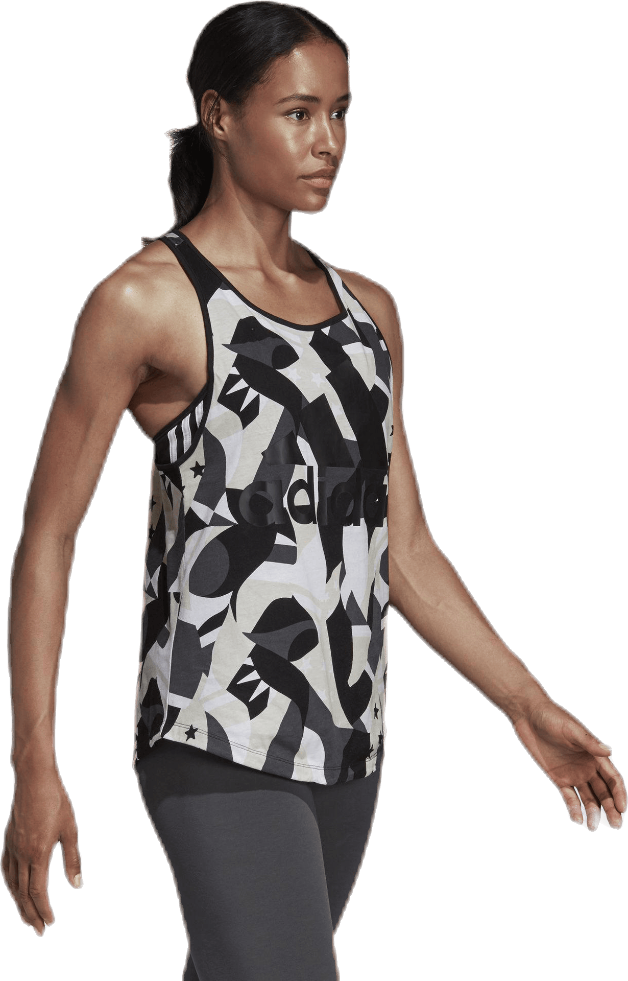 Sid All Over Print Tank White/Black - Bild 4