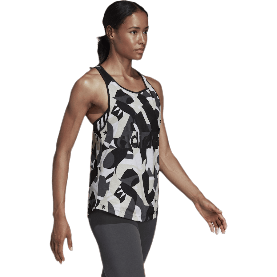 Sid All Over Print Tank White/Black - Bild 4