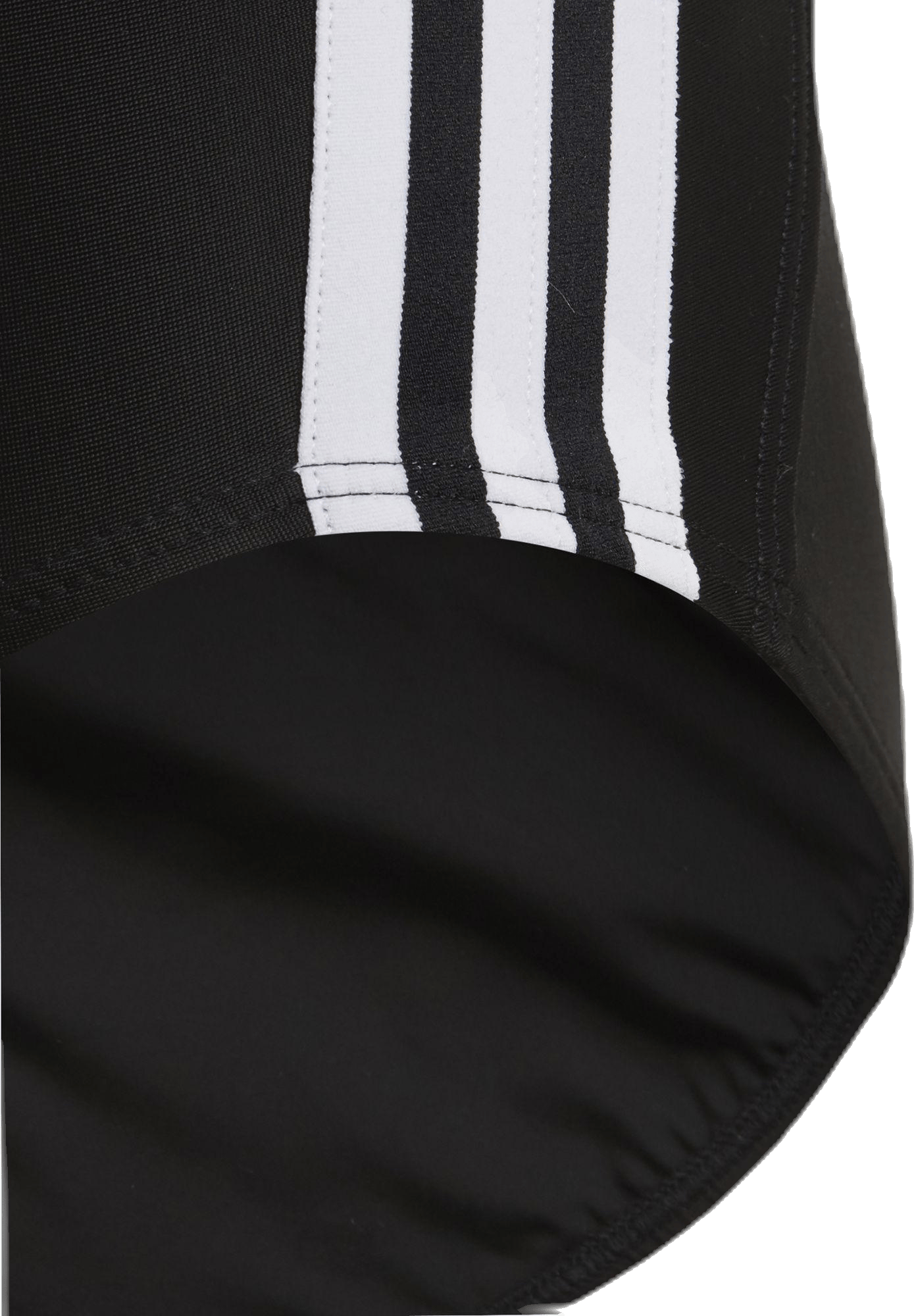 Essentials 3-Stripes Shorts Black - Bild 4
