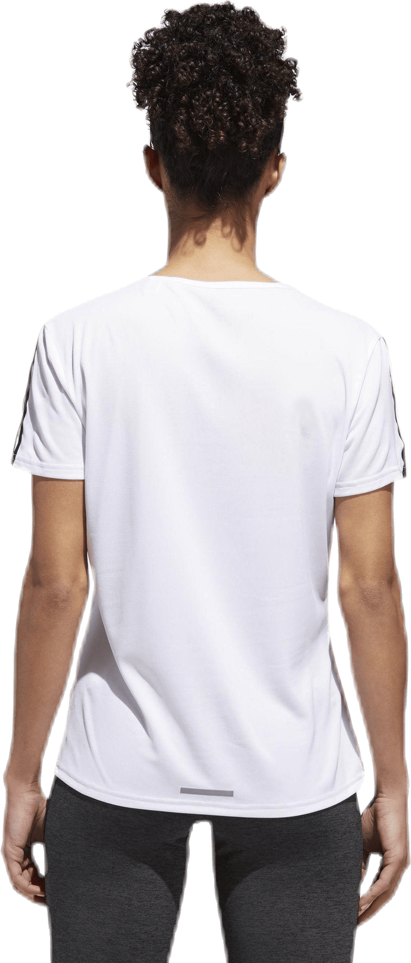 Run 3S Tee W White/Black - Bild 5