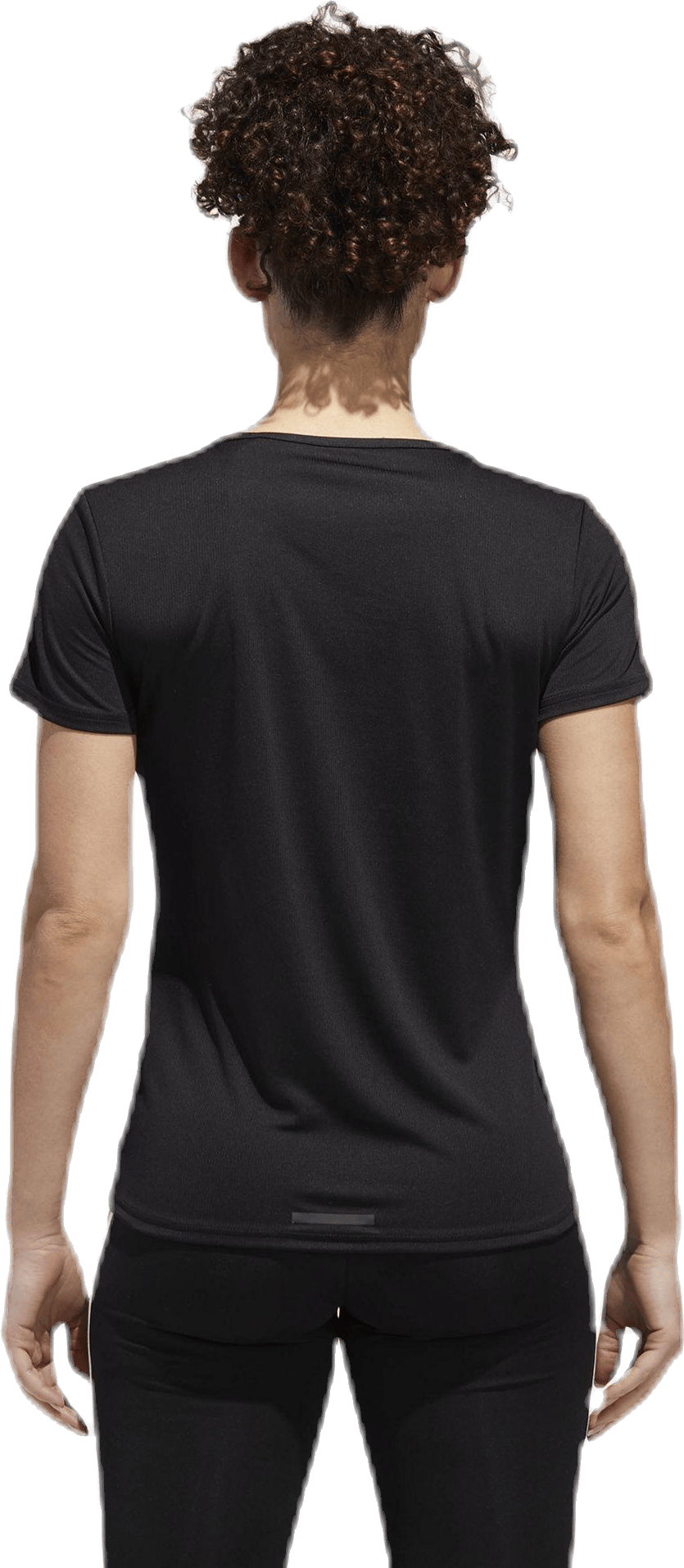Run 3S Tee W White/Black - Bild 5