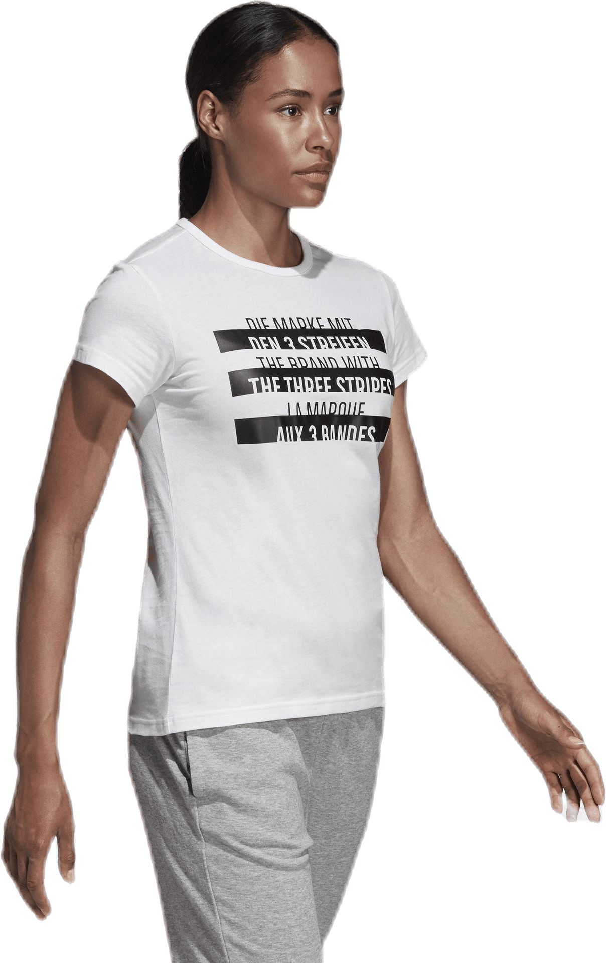 Sid T-shirt White/Black - Bild 4