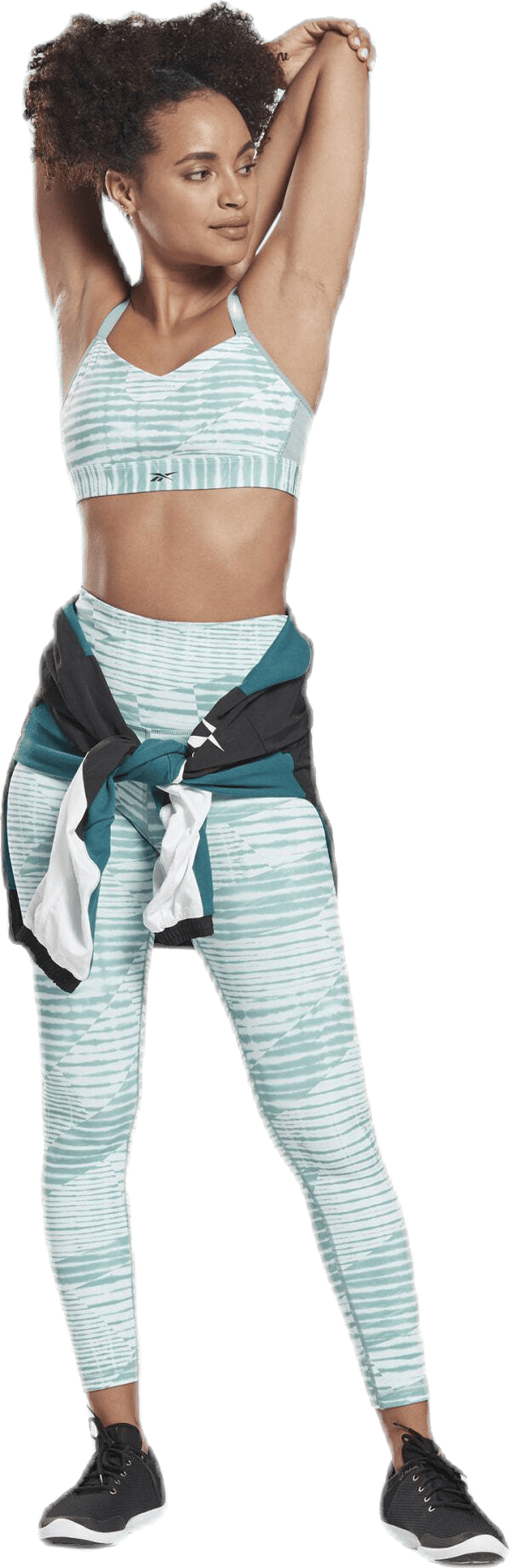 Hero Strappy P Bra White/Green - Bild 2