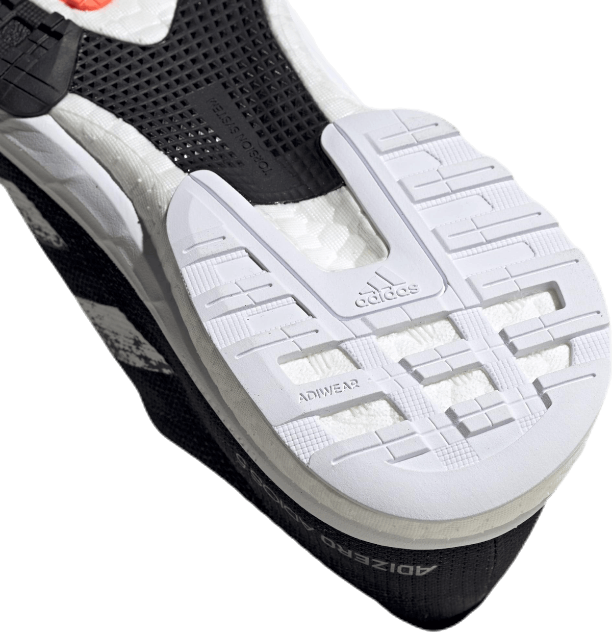 Adizero Adios 5 Shoes Core Black / Cloud White / Signal Coral