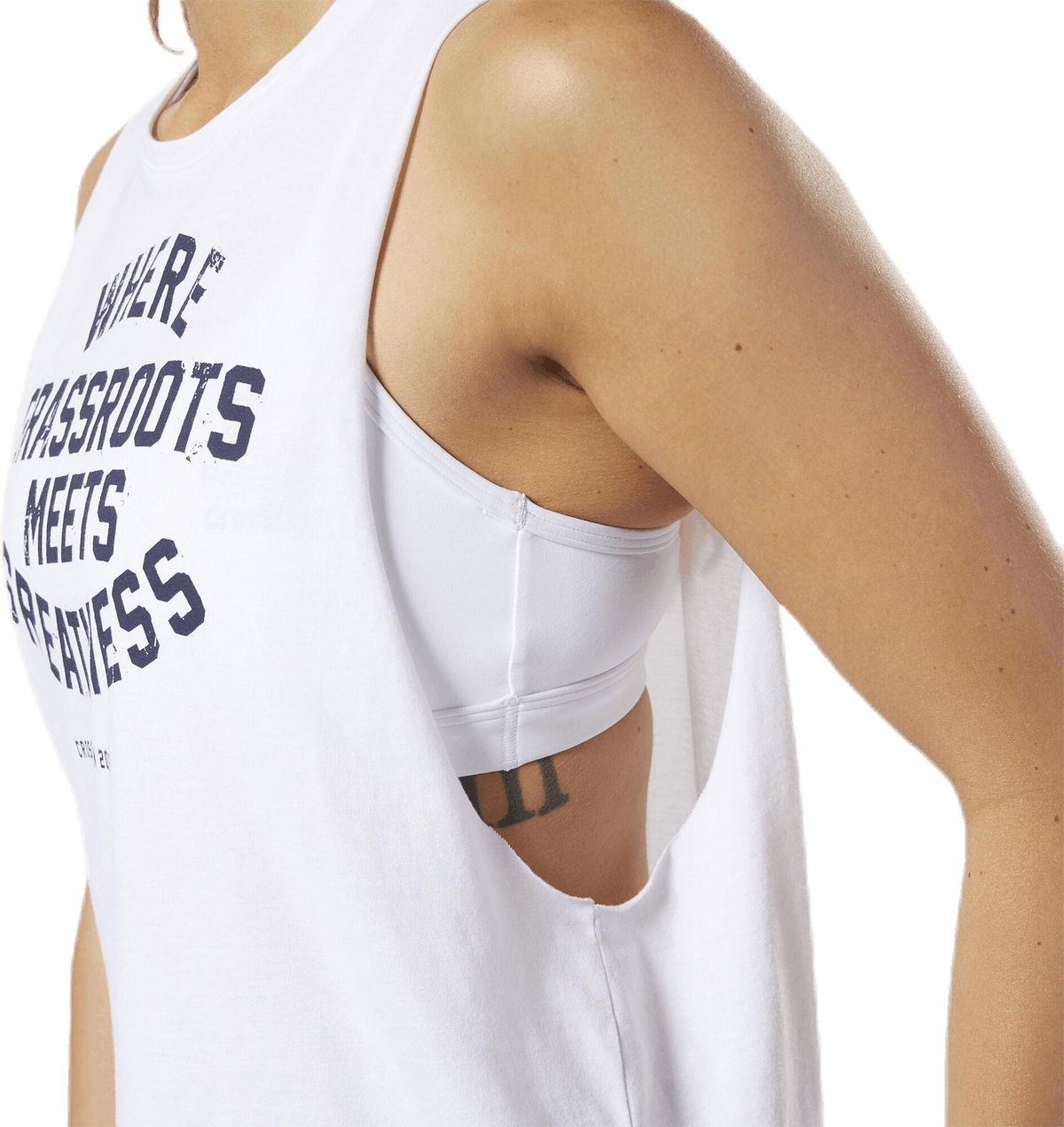 Reebok CrossFit® Open Muscle Tee White