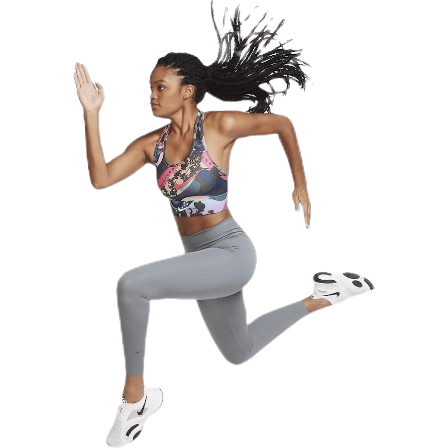 Swoosh Icon Clash Bra Print LL Blue/White - Bild 5