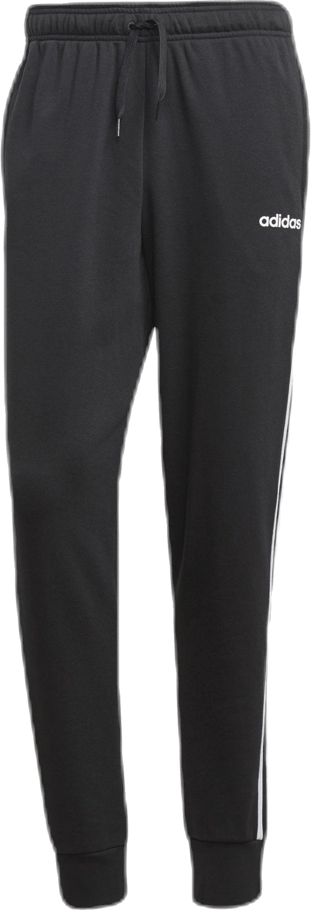 Essentials 3 Stripes Tapered Pant Ft Cuffed Black / White - Bild 5