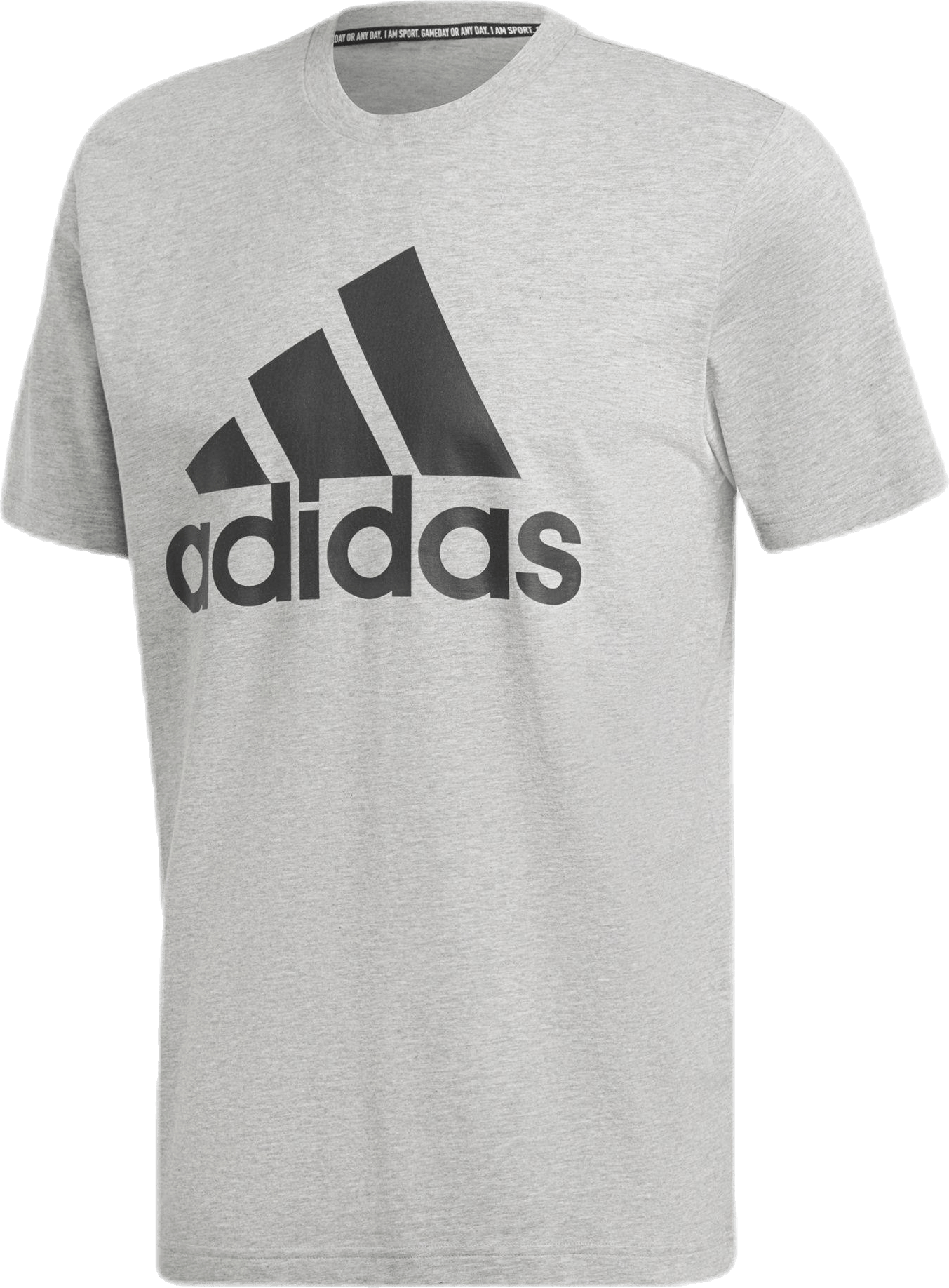 Mh Bos Tee Medium Grey Heather / Black - Bild 6