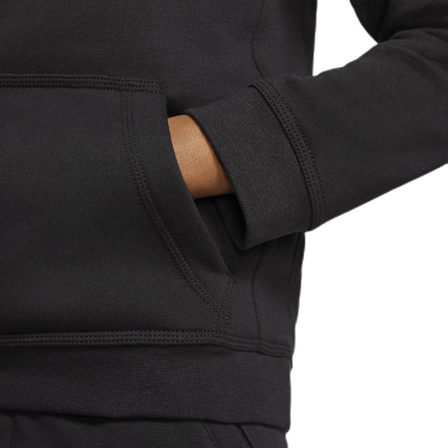 Sportswear Club Fleece Big Kids’ Pullover Hoodie BLACK/LT SMOKE GREY - Bild 6