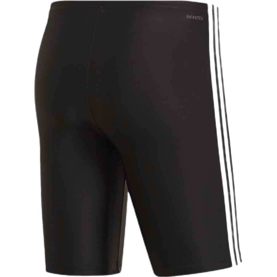 Fitness 3 Stripes Swim Jammer Black / White - Bild 6