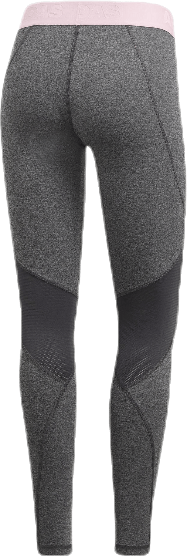 Alphaskin Sport Graphic Long Tights Pink/Grey, Female, Vaatteet, Treenitrikoot, Treeni, Vaaleanpunainen/Harmaa, XL