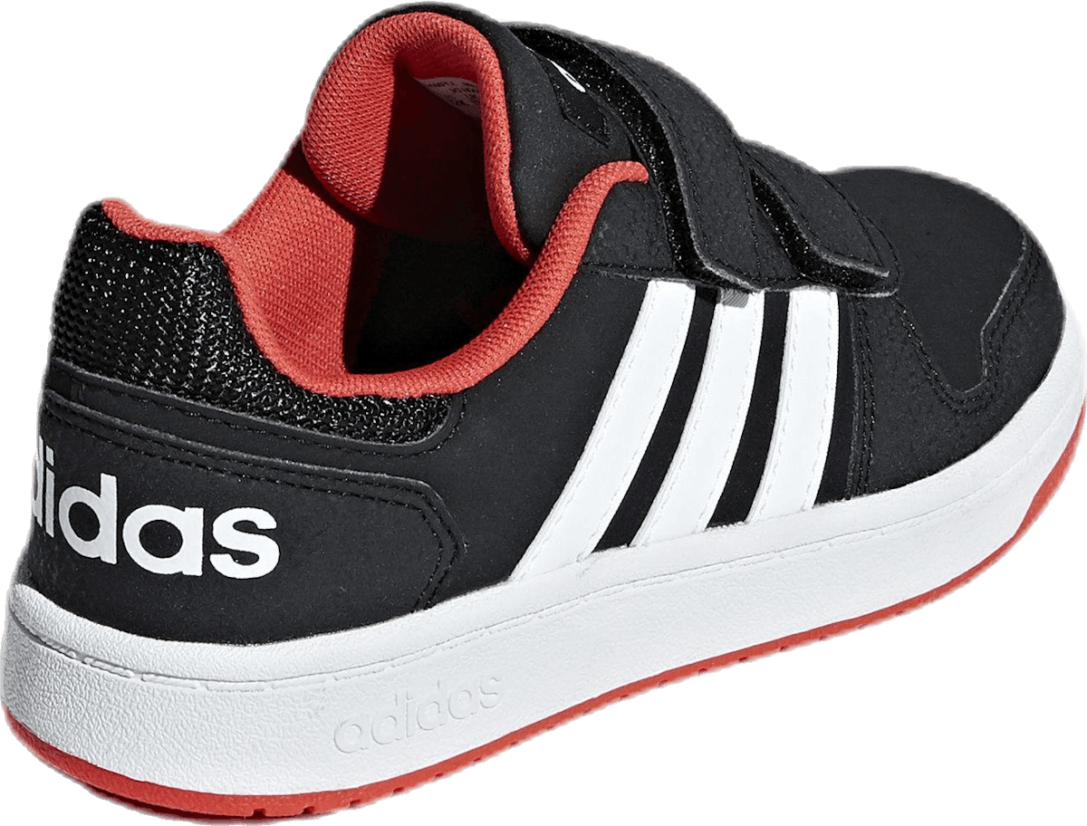 Hoops 2.0 Shoes Core Black / Cloud White / Hi-Res Red