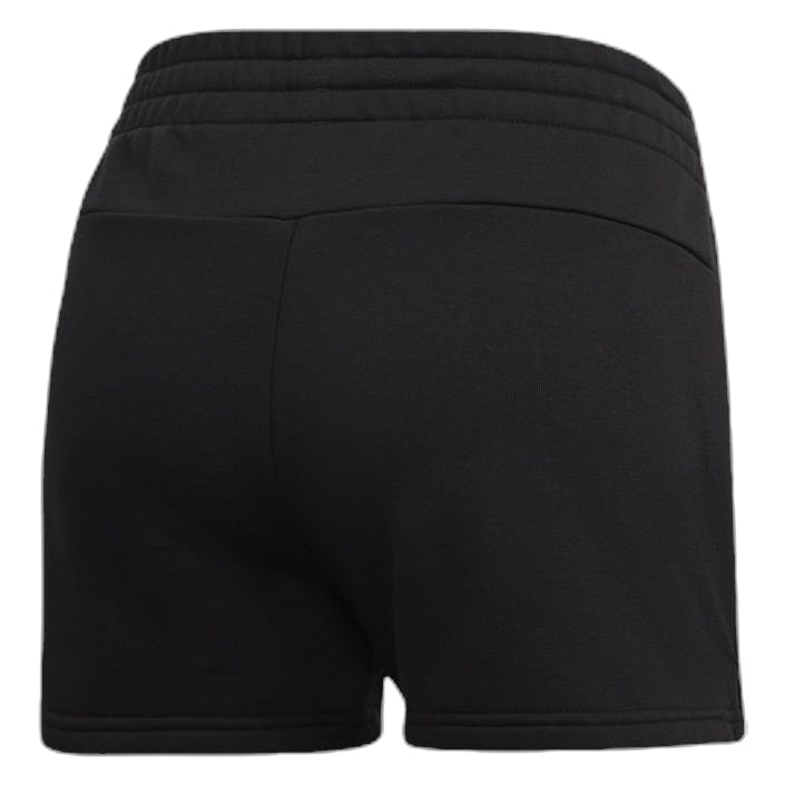 Essentials Linear  Short Black / White, Female, Apparels, Shorts, Black, S