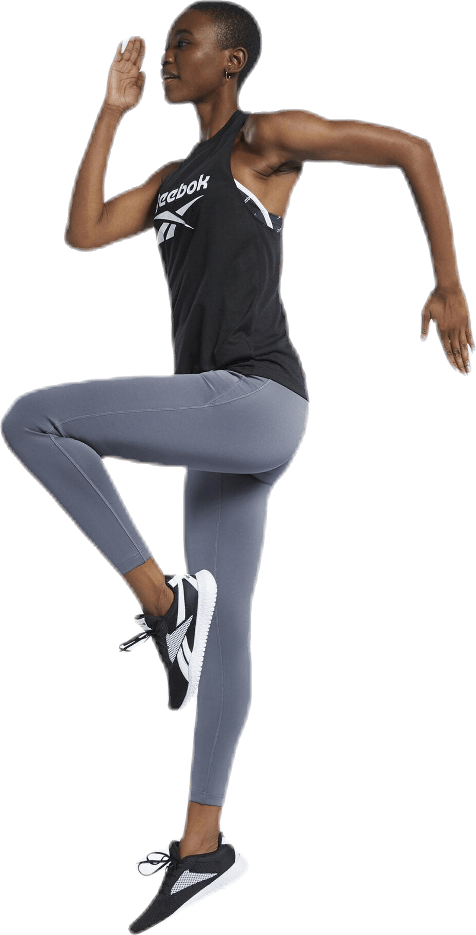 Wor Sup BL Tank Black, Female, Apparels, Tops, Workout, Black, S