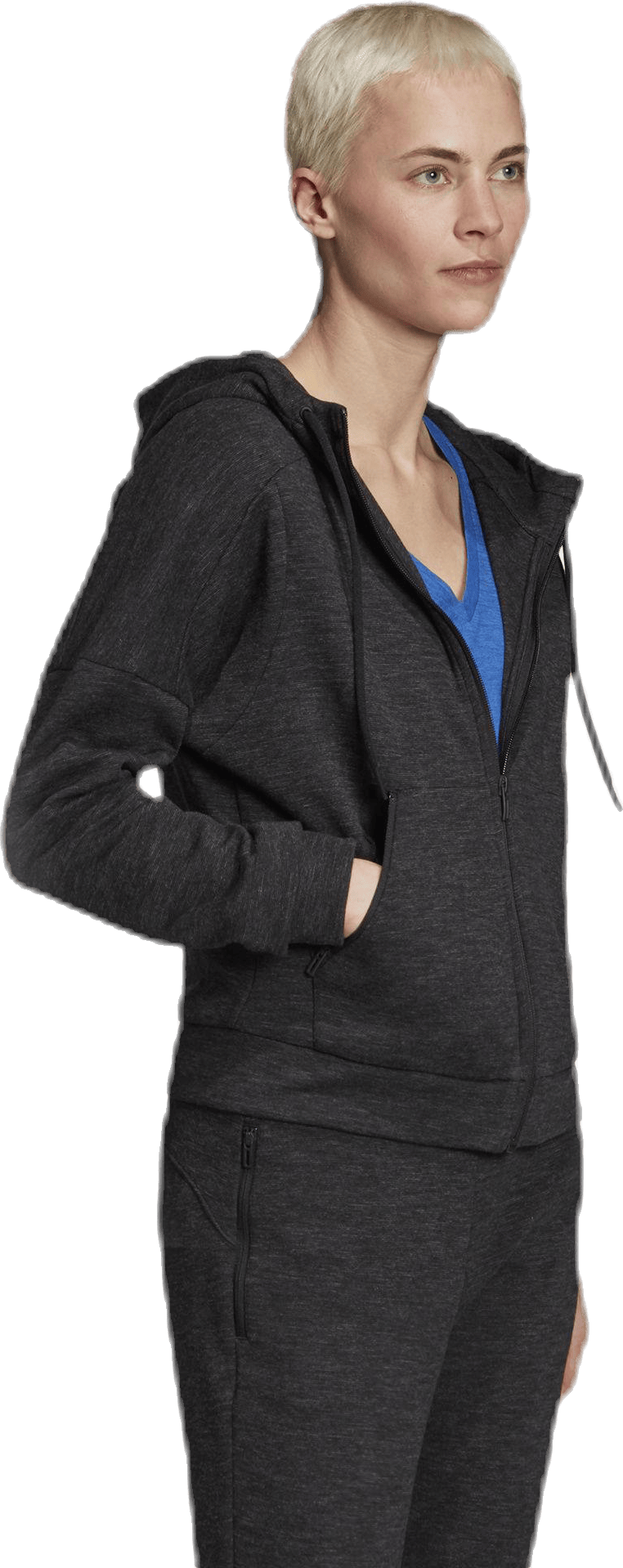 ID Melang Hood Black - Bild 4