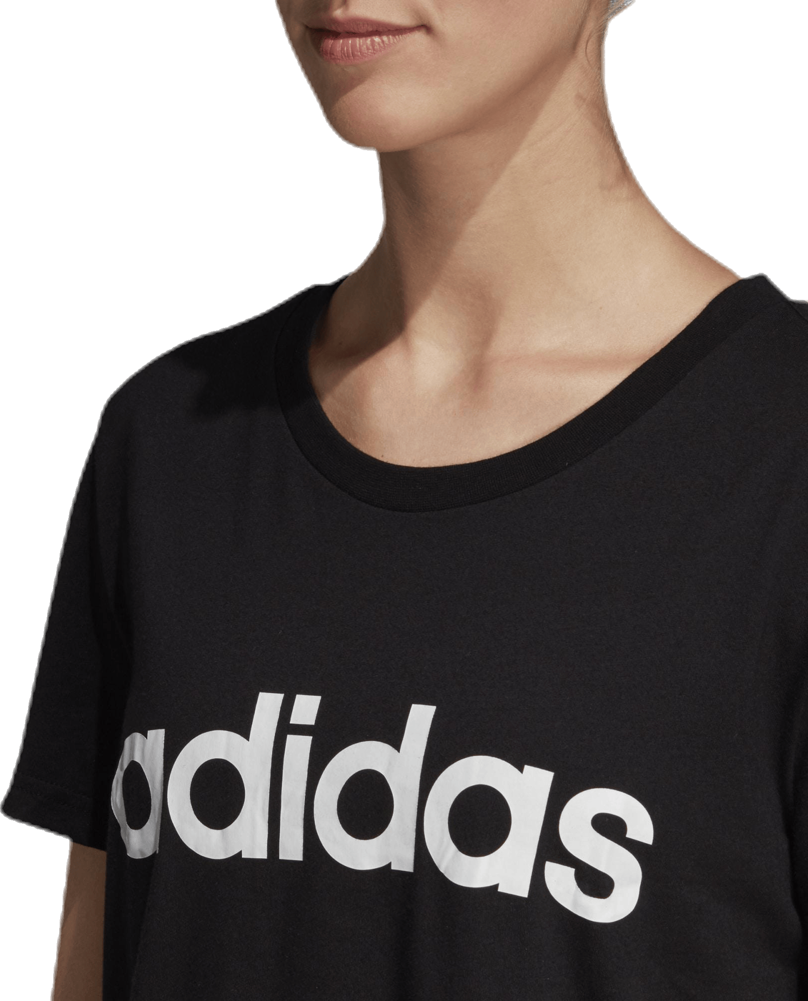 Essentials Linear Slim Tee Black / White - Bild 6