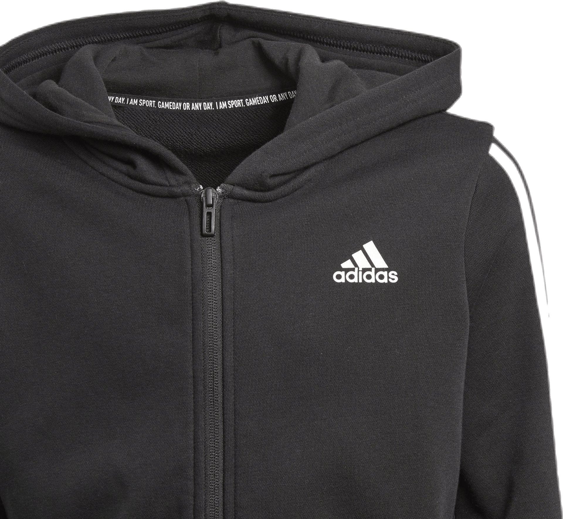 Yb Mh 3S Fz Black / White, Unisex, Abbigliamento, Camicie, Allenamento, Nero, 140