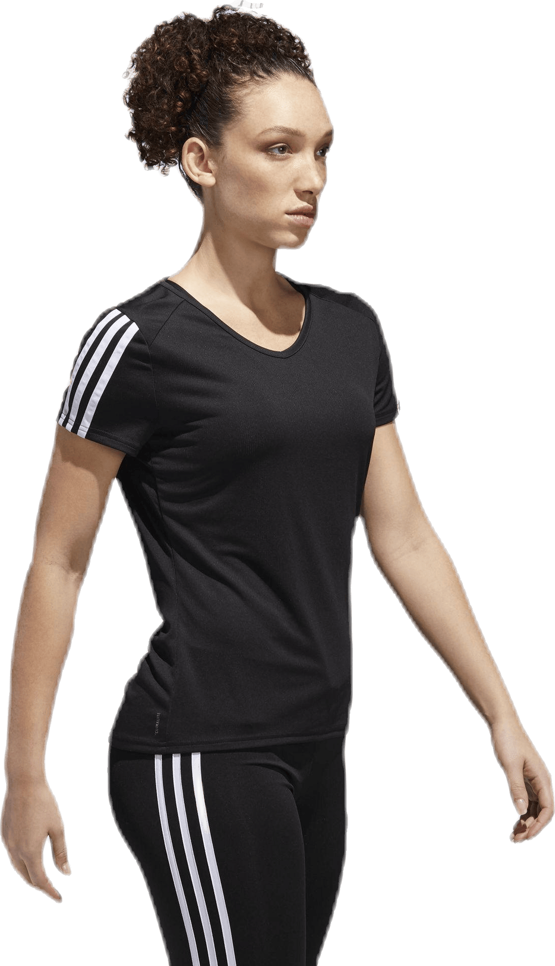 Run 3S Tee W White/Black - Bild 6