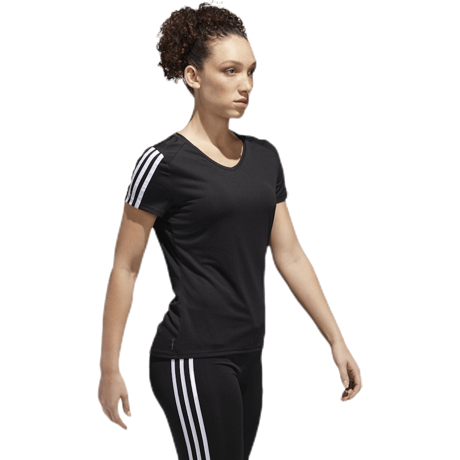 Run 3S Tee W White/Black - Bild 6