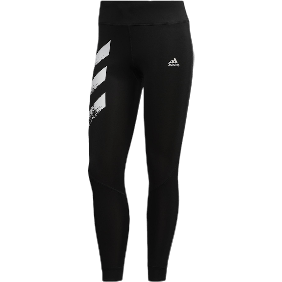 Adidas Own The Run Tight Pb 3 Stripes Women Black - Bild 4