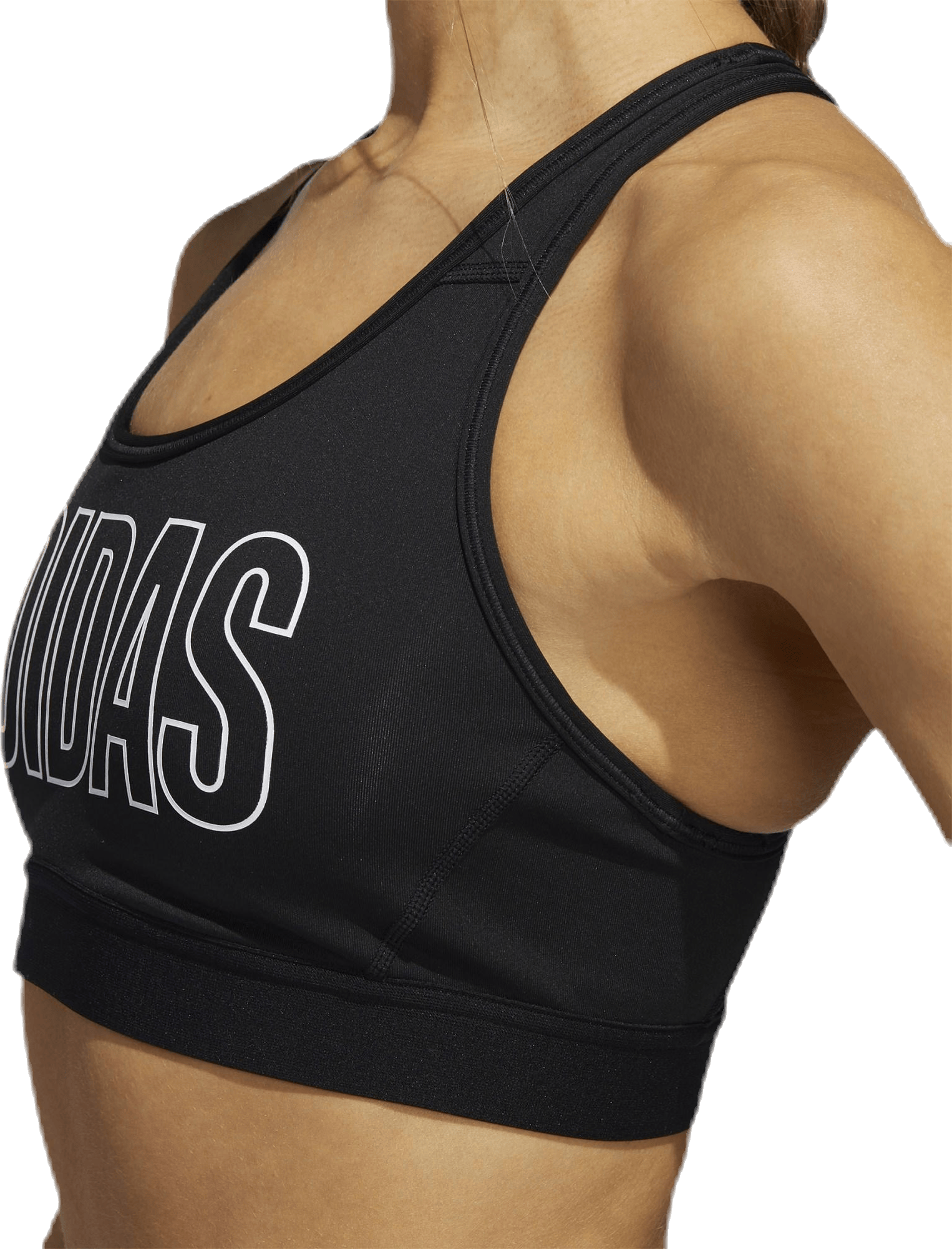 Dont Rest Alphaskin Sport Branded Bra Black / White - Bild 7