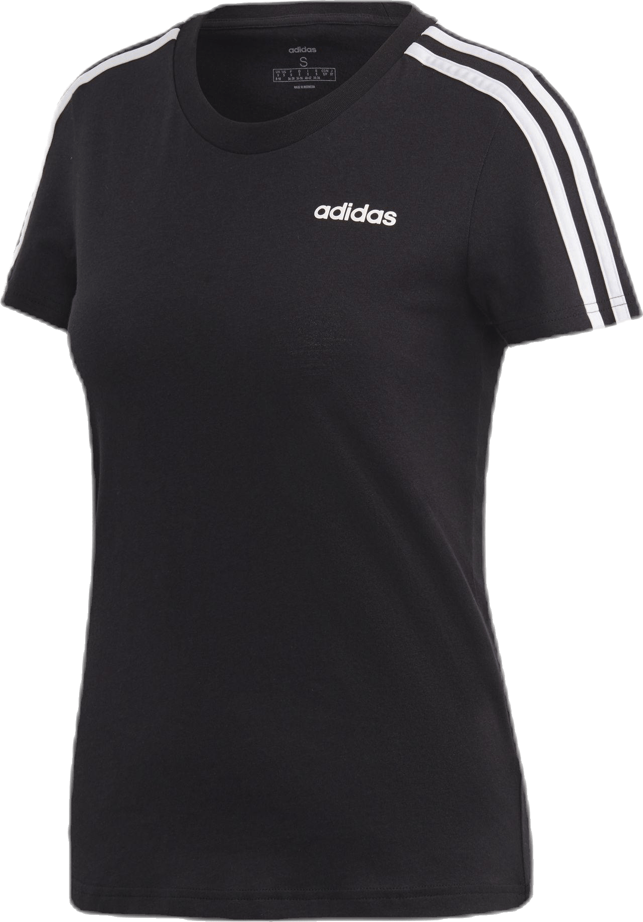 Essentials 3S Slim Tee Black / White - Bild 7