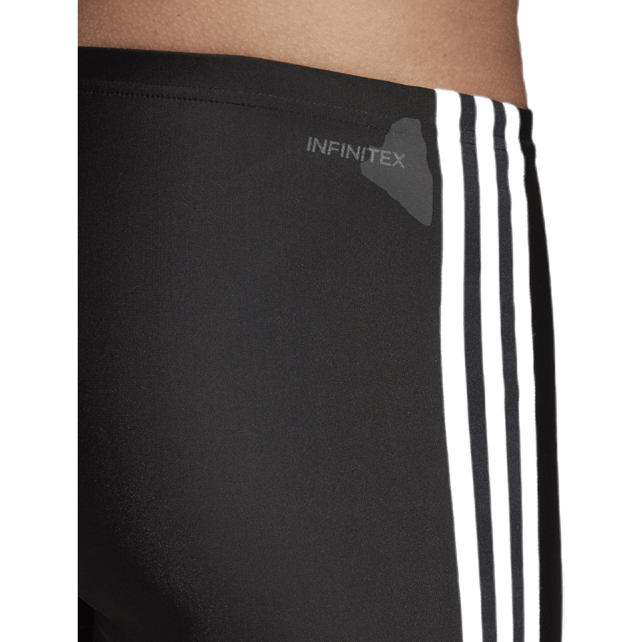 Fitness 3 Stripes Swim Boxer Black / White - Bild 5