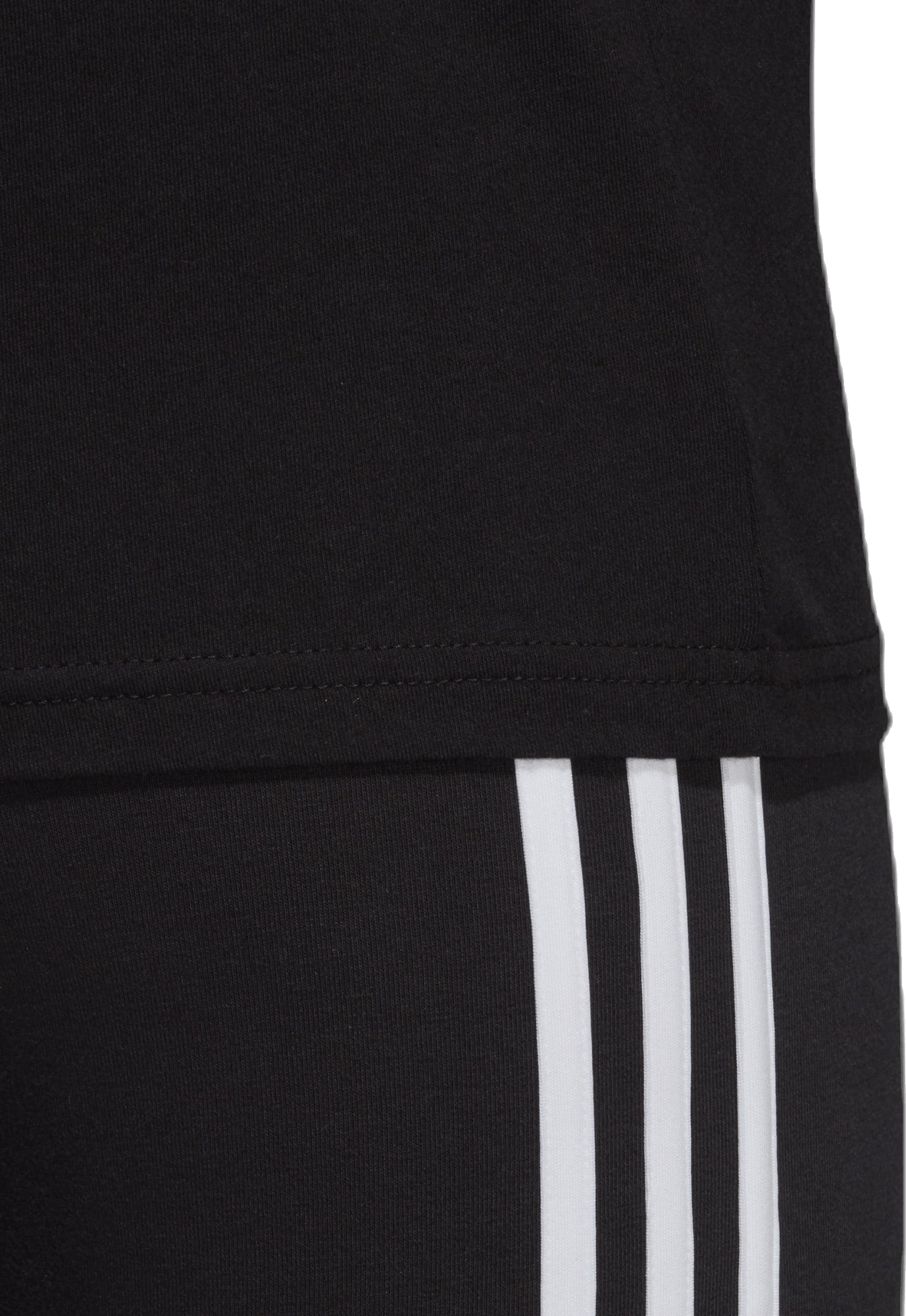 Essentials Linear Slim Tee Black / White - Bild 8