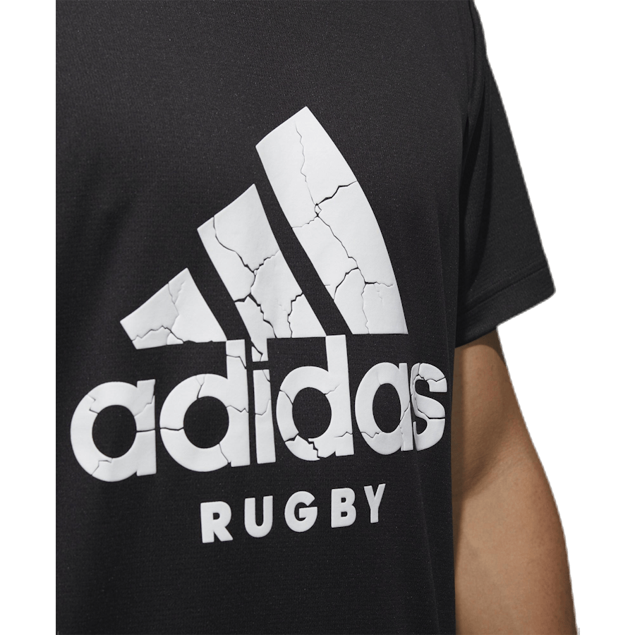 Rugby Logo Tee Black - Bild 8