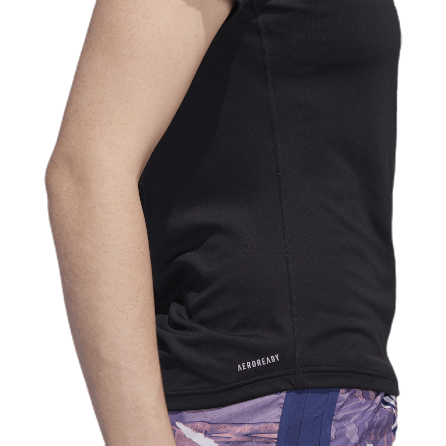 Adidas Run 3 Stripes Tee Women Black - Bild 8