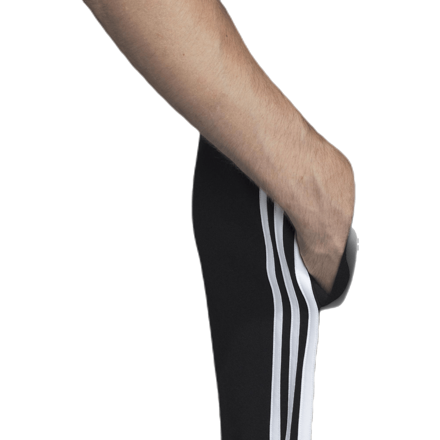 Essentials 3 Stripes Tapered Pant Ft Cuffed Black / White - Bild 7