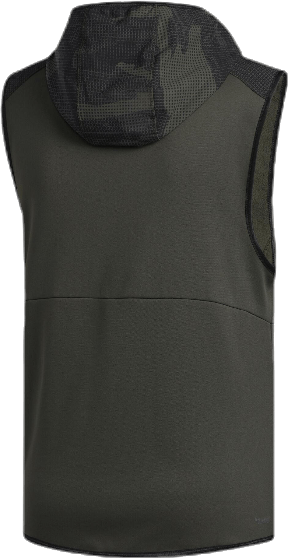 Camo Heat Vest Green, Male, Apparels, jackets, Workout, Green, S