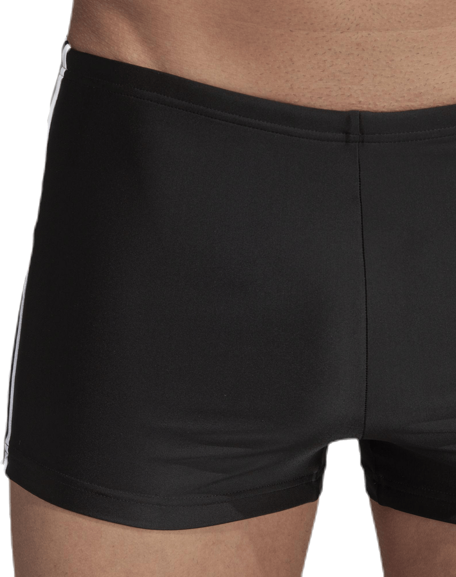 Fitness 3 Stripes Swim Boxer Black / White - Bild 6