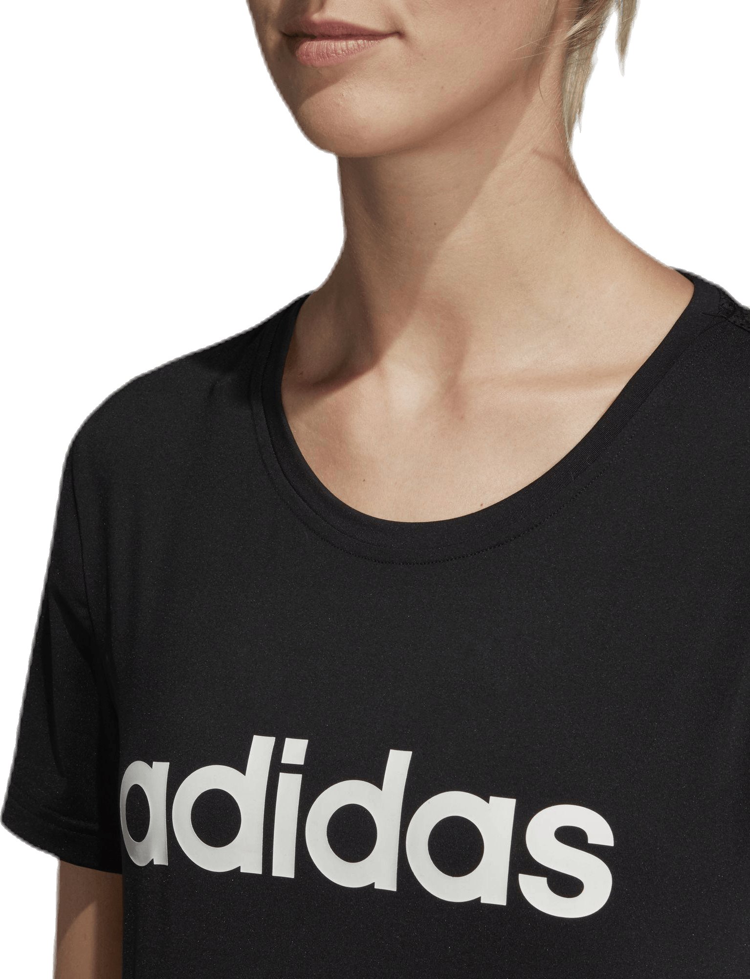 Women D2M Logo T-Shirt Black / Grey Six - Bild 8