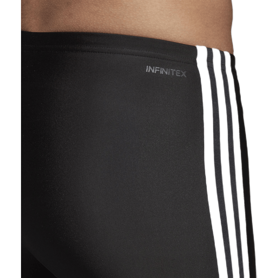 Fitness 3 Stripes Swim Jammer Black / White - Bild 8
