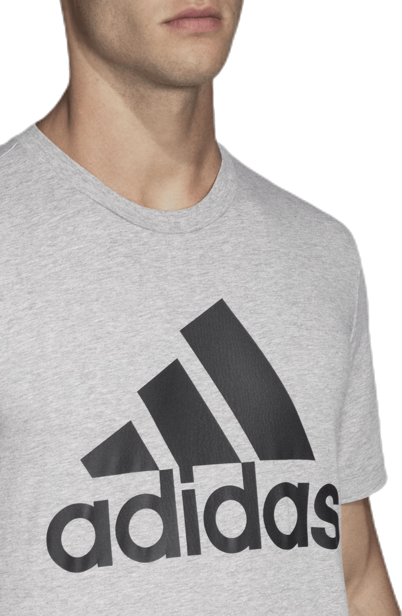 Mh Bos Tee Medium Grey Heather / Black - Bild 9