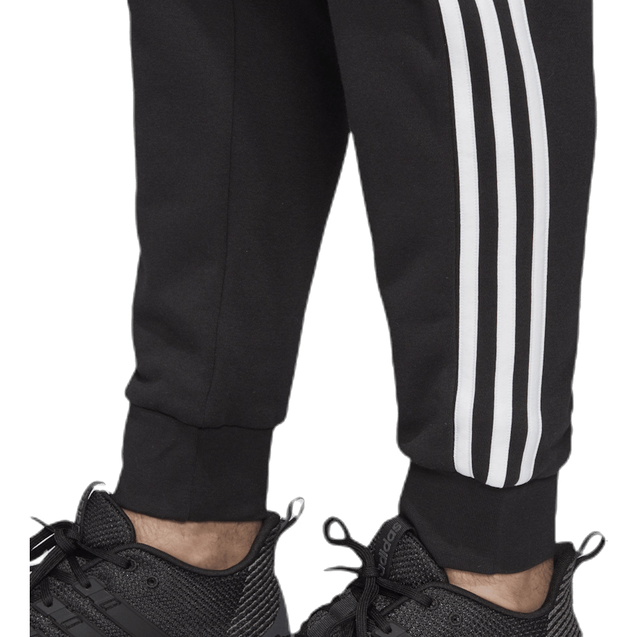 Essentials 3 Stripes Tapered Pant Ft Cuffed Black / White - Bild 8