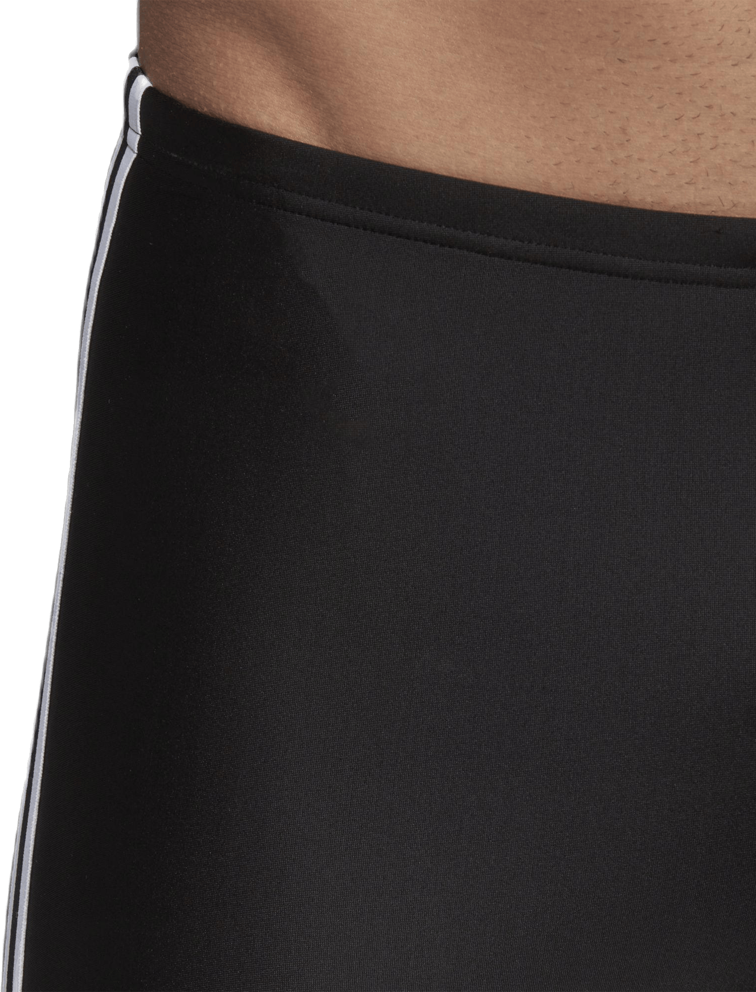 Fitness 3 Stripes Swim Jammer Black / White - Bild 9