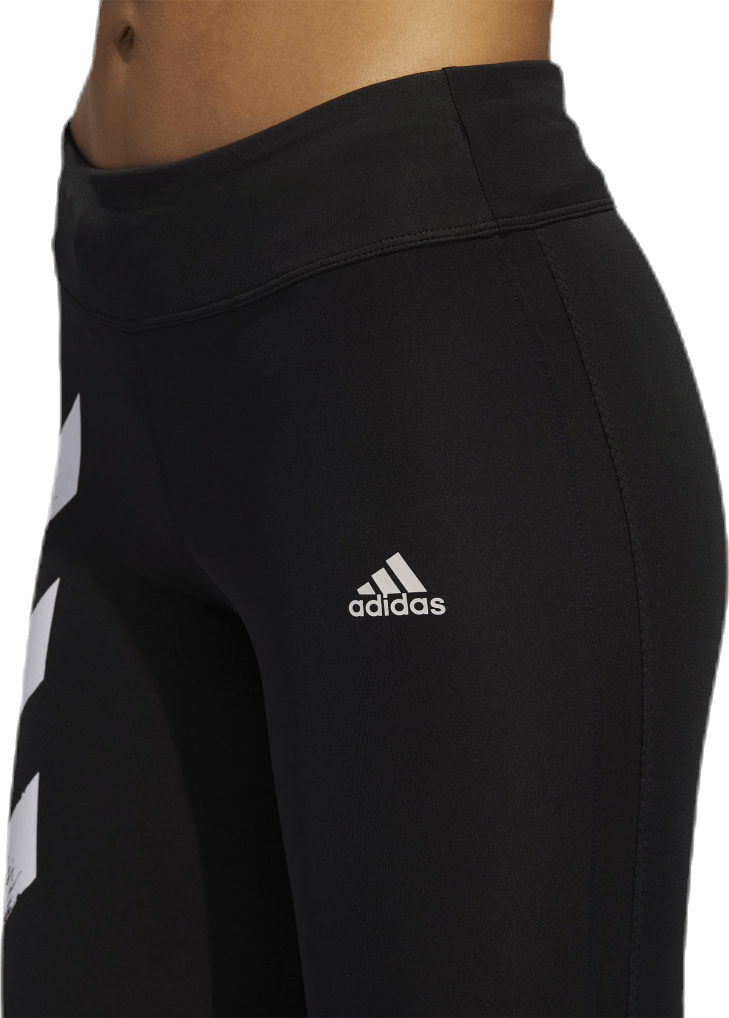 Adidas Own The Run Tight Pb 3 Stripes Women Black - Bild 6