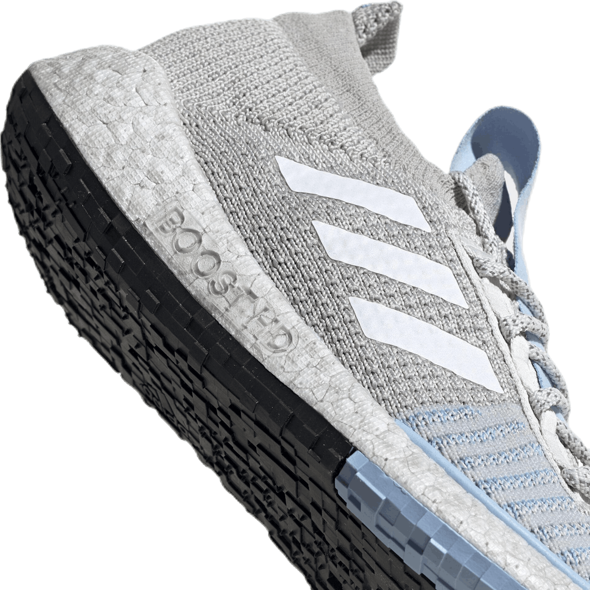 Pulseboost HD Shoes Grey One / Cloud White / Glow Blue