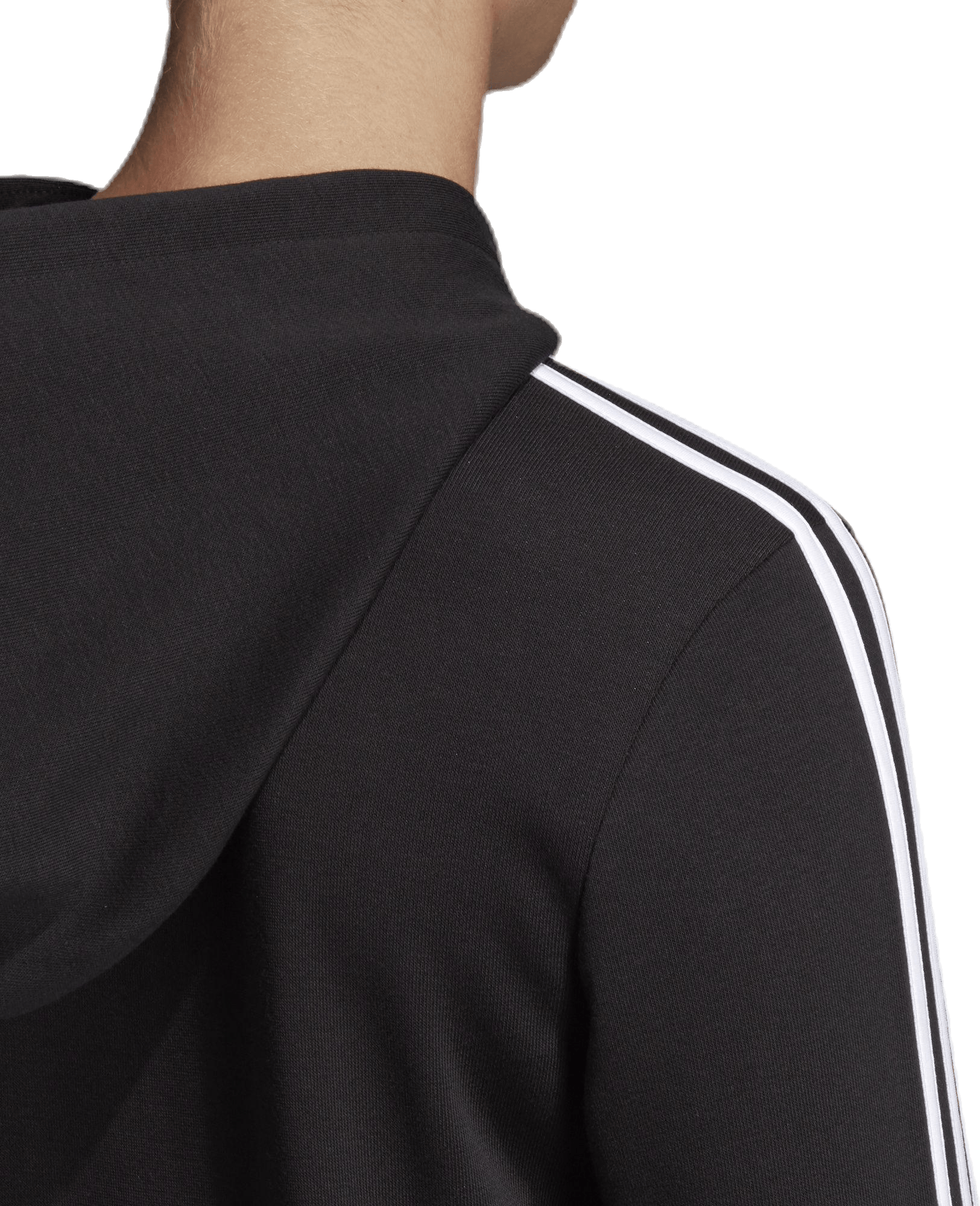 Essentials 3S Full Zip Hoodie Black / White - Bild 11