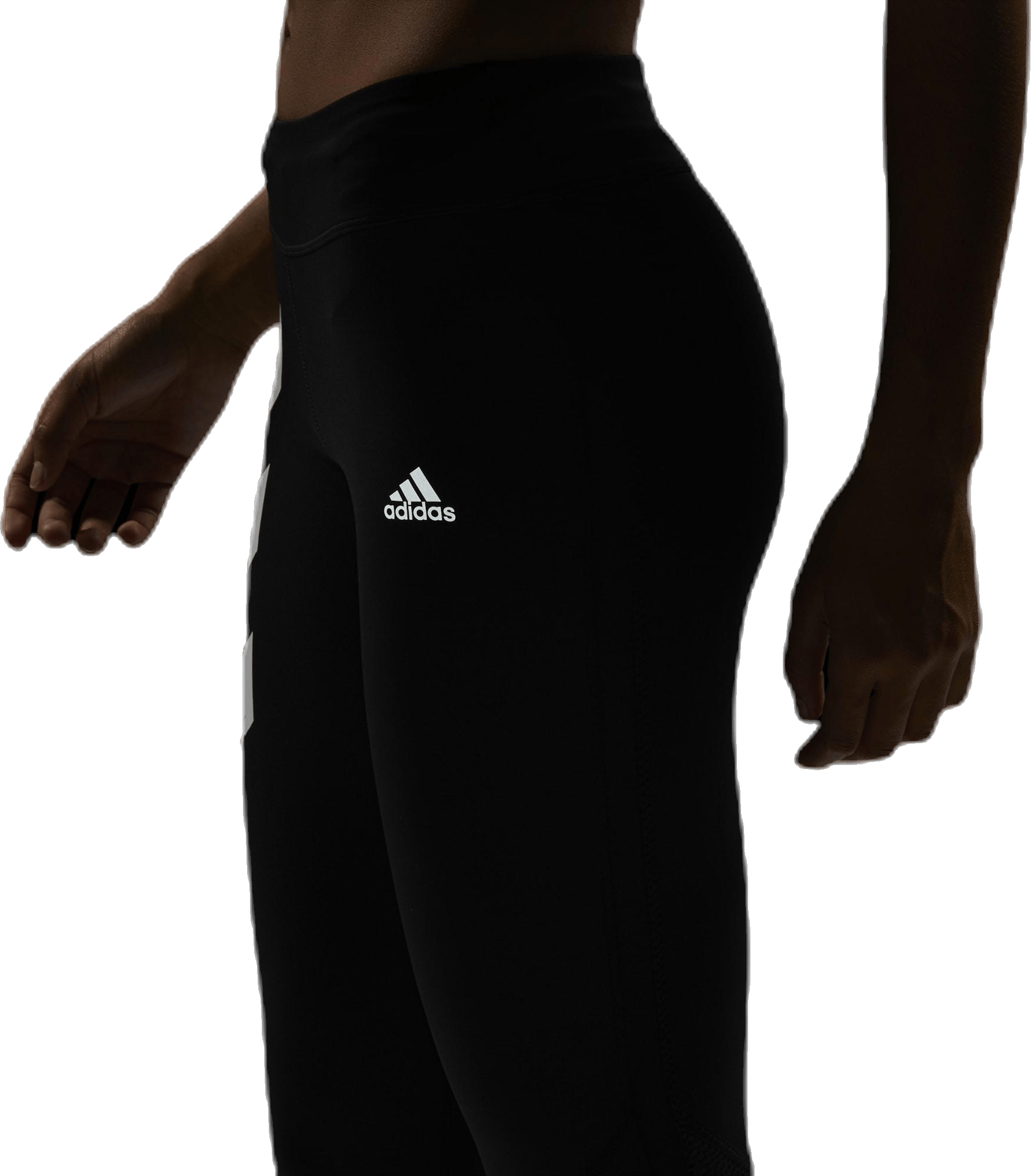 Adidas Own The Run Tight Pb 3 Stripes Women Black - Bild 7
