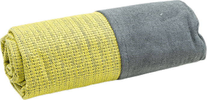 Grippy Mat Towel Citron Storm Pink/Grey, Unisex, Utrustning, Träningsutrustning, Yoga, Rosa/Grå, ONESIZE