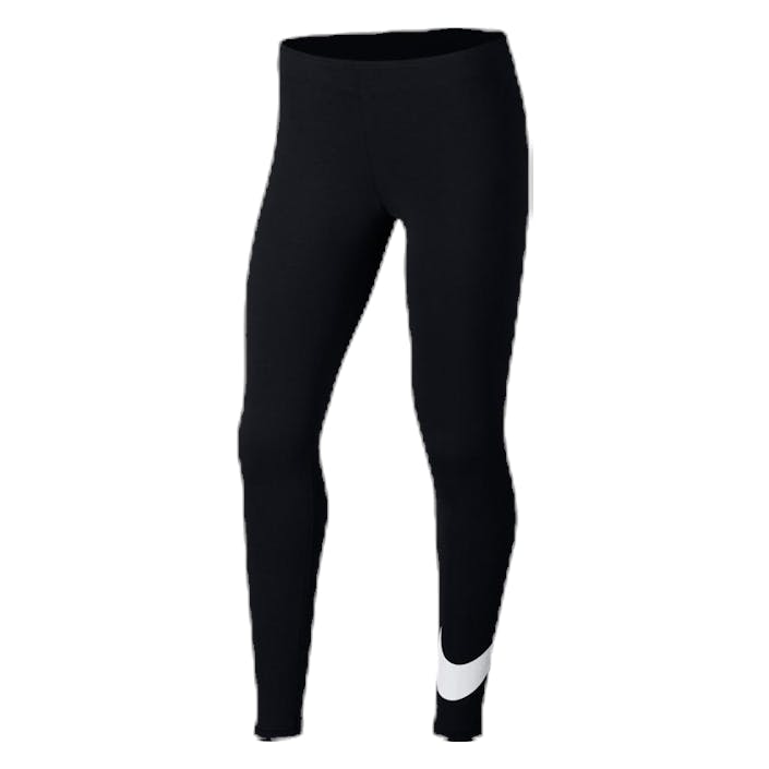 Favorite Swoosh Tights Youth White/Black, Unisex, Kläder, Tights, Svart, XS