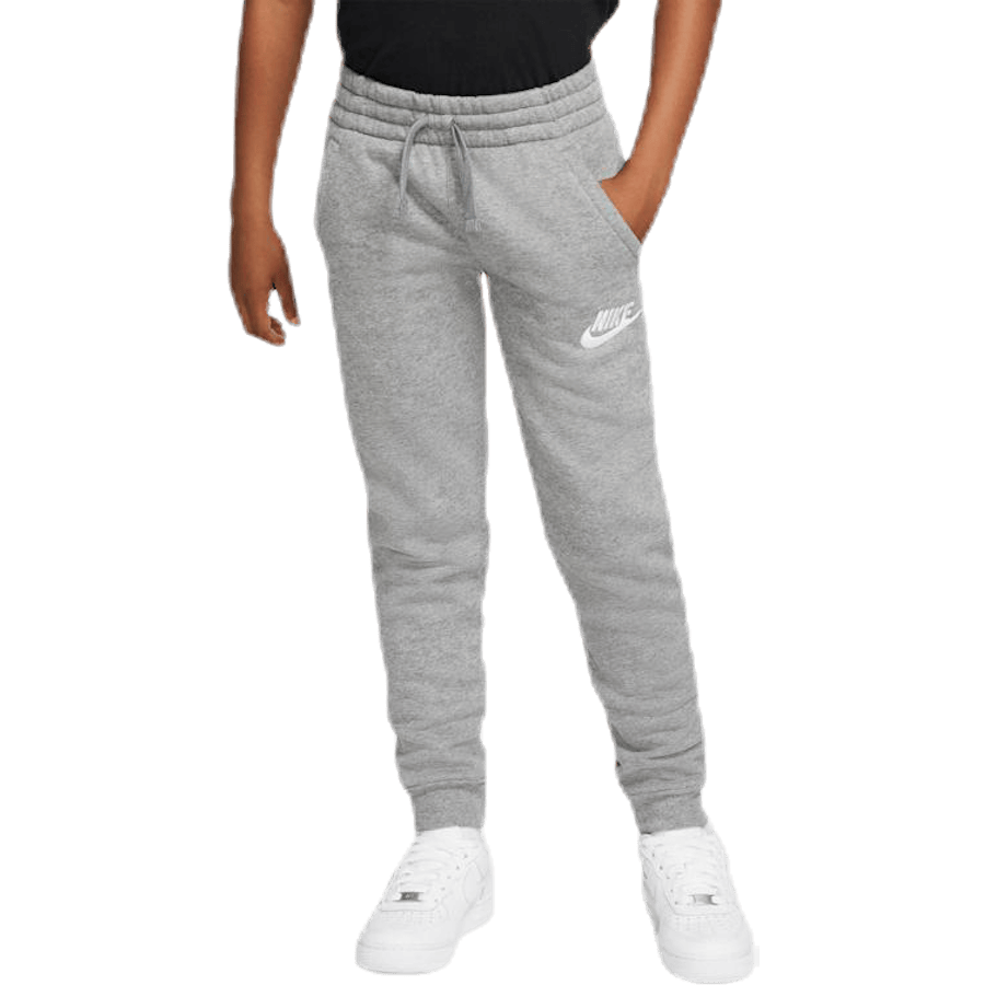 Sportswear Club Fleece Big Kids’ Pants CARBON HEATHER/COOL GREY/WHITE