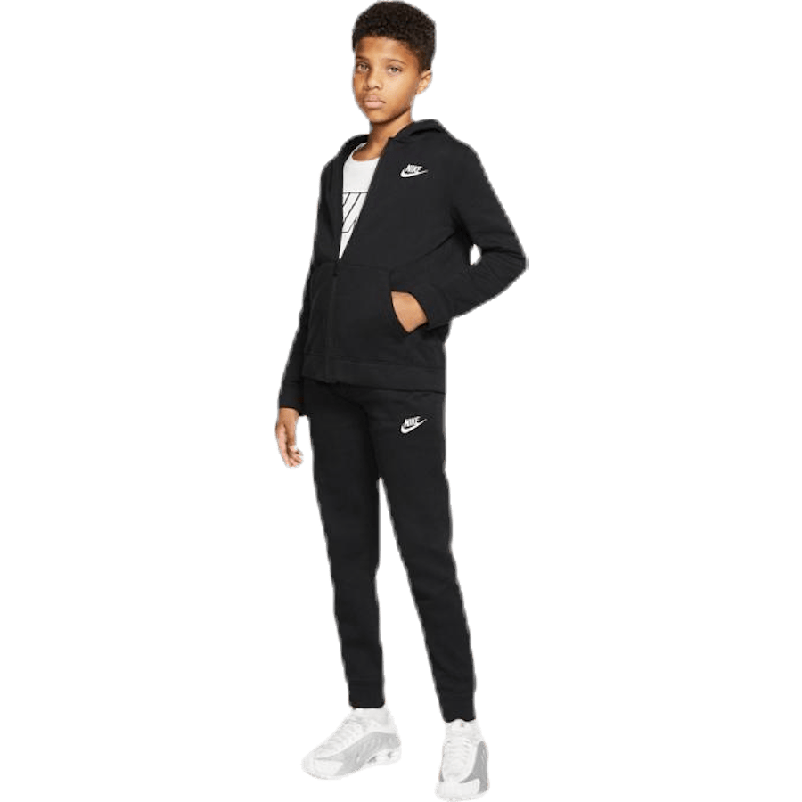 Sportswear Big Kids’ (Boys’) Tracksuit BLACK/BLACK/BLACK/WHITE